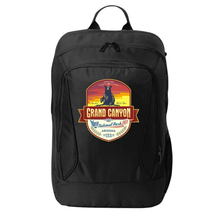 American Black Bear Grand Canyon National Park City Backpack