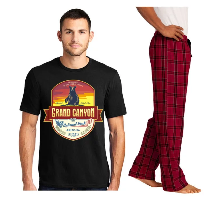 American Black Bear Grand Canyon National Park Pajama Set