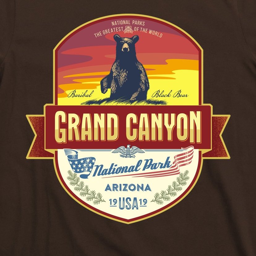 American Black Bear Grand Canyon National Park T-Shirt
