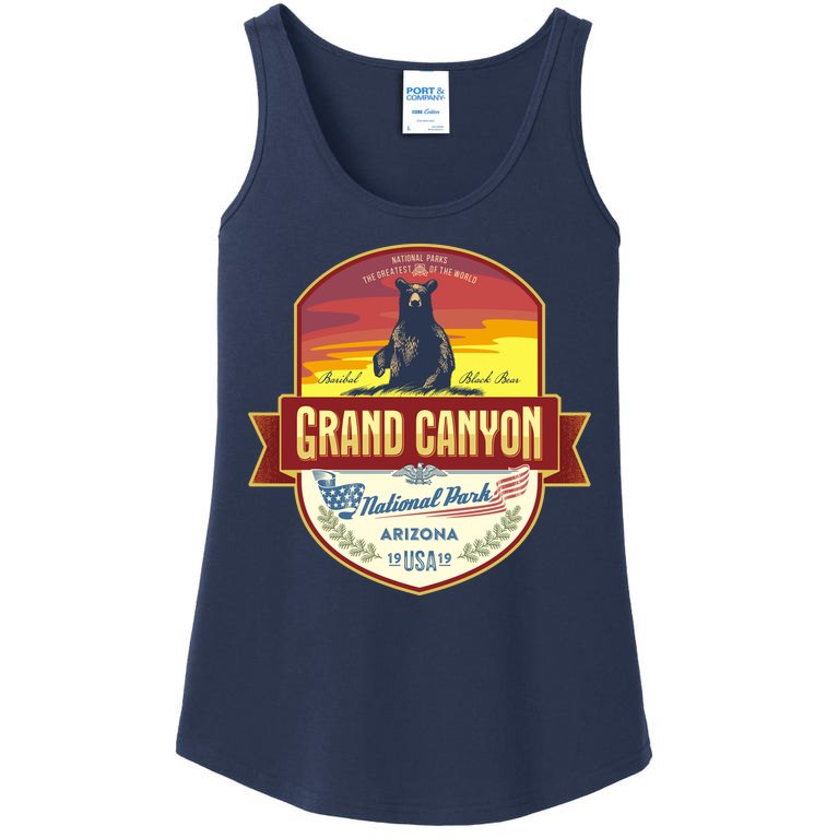 American Black Bear Grand Canyon National Park Ladies Essential Tank