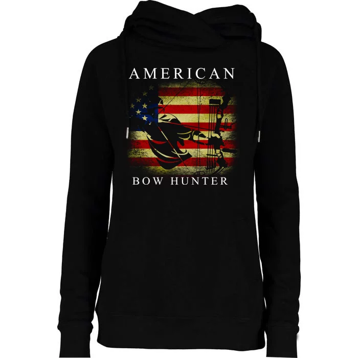 American Bow Hunter Womens Funnel Neck Pullover Hood