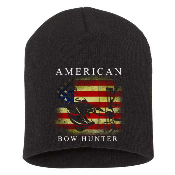 American Bow Hunter Short Acrylic Beanie