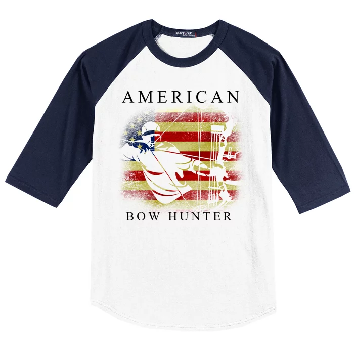 American Bow Hunter Baseball Sleeve Shirt