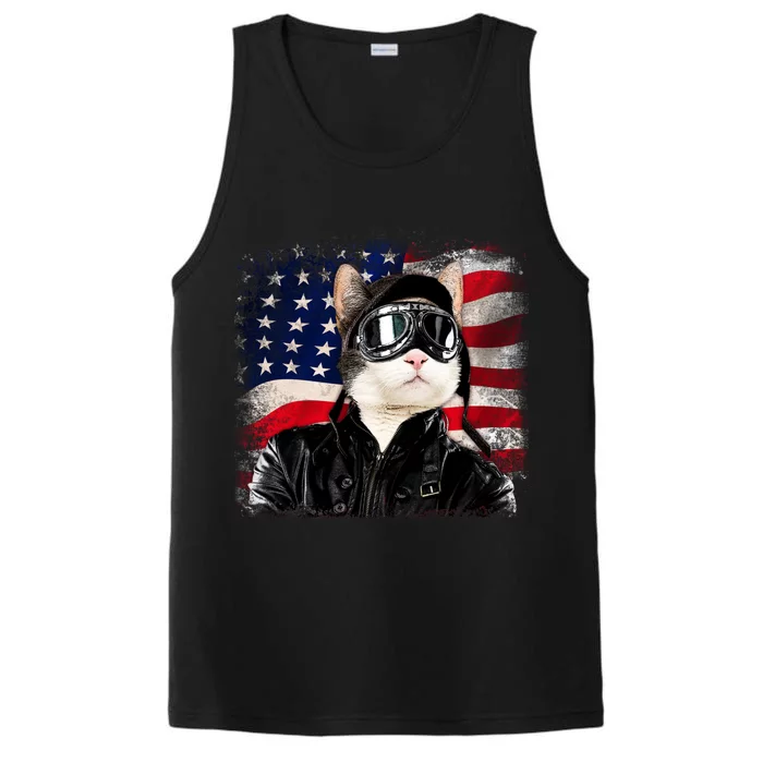 American Cat Air Force Pilot Performance Tank