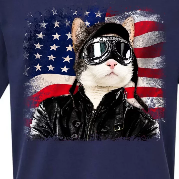 American Cat Air Force Pilot Sueded Cloud Jersey T-Shirt