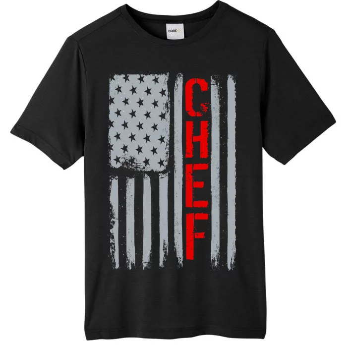 American Chef USA Flag ChromaSoft Performance T-Shirt