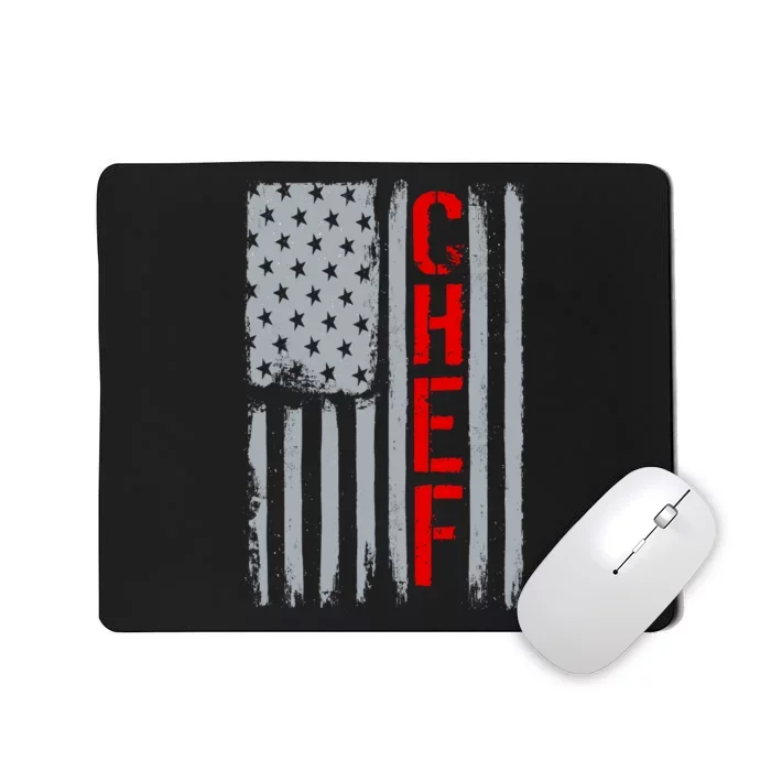 American Chef USA Flag Mousepad