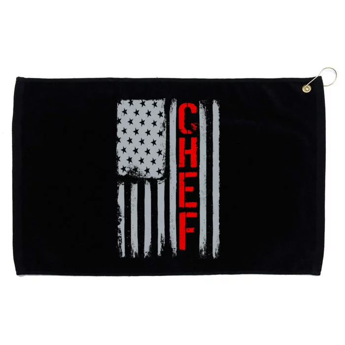 American Chef USA Flag Grommeted Golf Towel