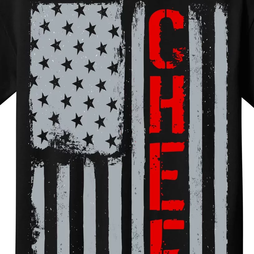 American Chef USA Flag Kids T-Shirt