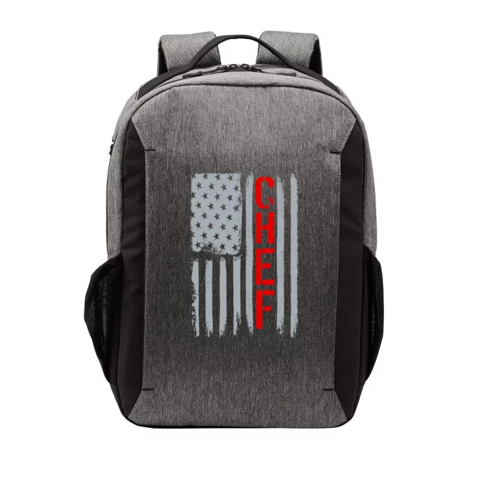 American Chef USA Flag Vector Backpack