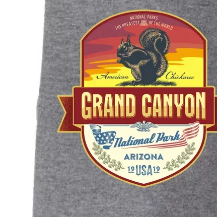 American Chickaree Grand Canyon National Park Doggie 3-End Fleece Hoodie