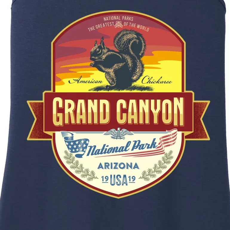 American Chickaree Grand Canyon National Park Ladies Essential Tank