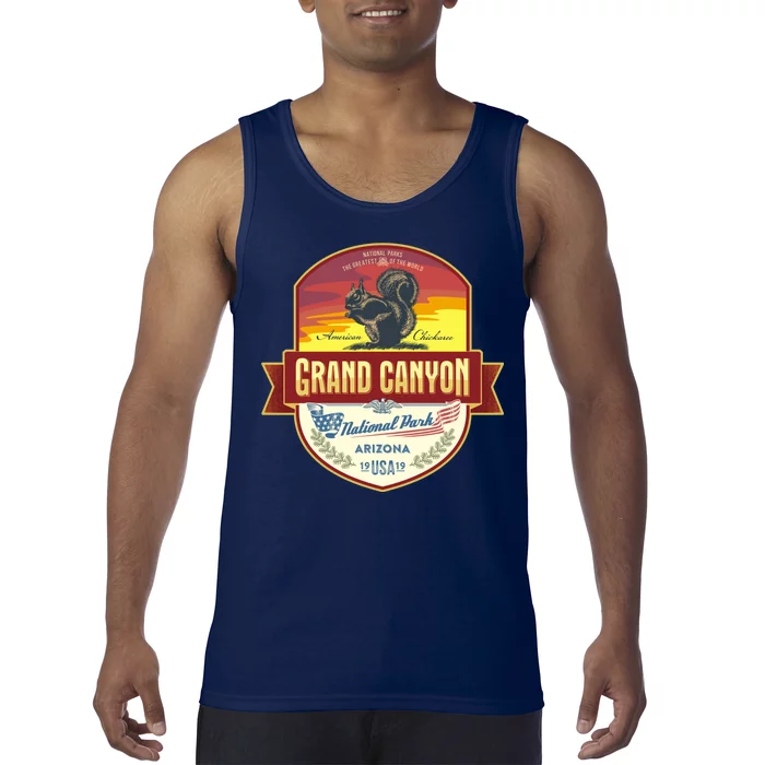 American Chickaree Grand Canyon National Park Tank Top