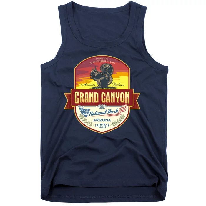 American Chickaree Grand Canyon National Park Tank Top