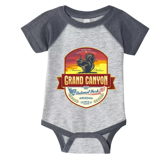 American Chickaree Grand Canyon National Park Infant Baby Jersey Bodysuit