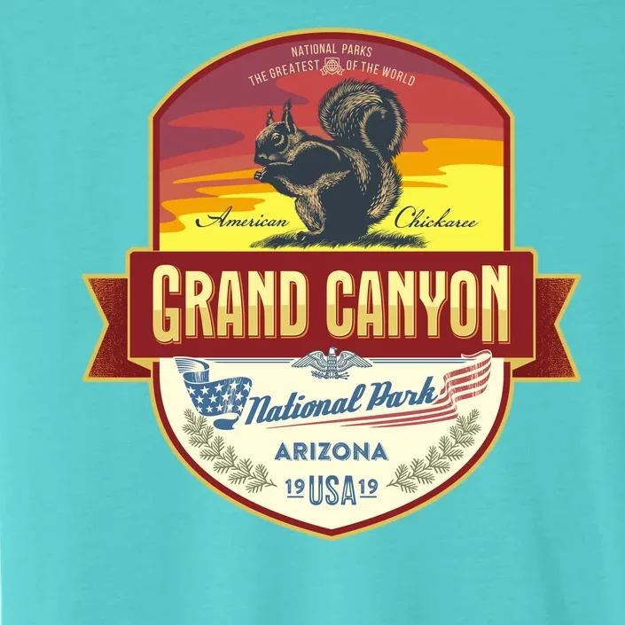 American Chickaree Grand Canyon National Park ChromaSoft Performance T-Shirt