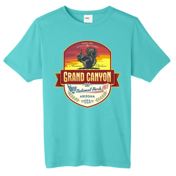 American Chickaree Grand Canyon National Park ChromaSoft Performance T-Shirt