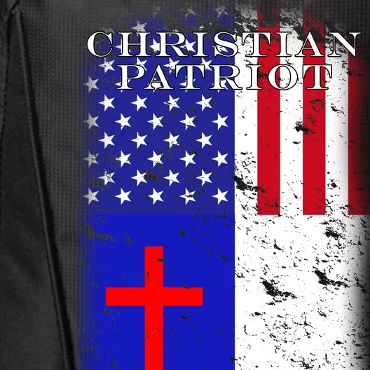 American Christian Patriot Red Cross City Backpack