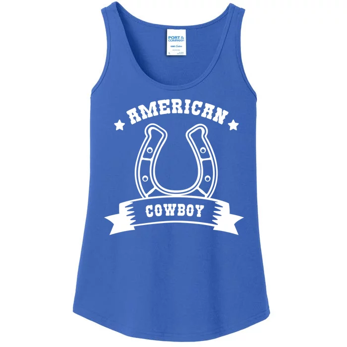 American Cowboy Vintage Ladies Essential Tank