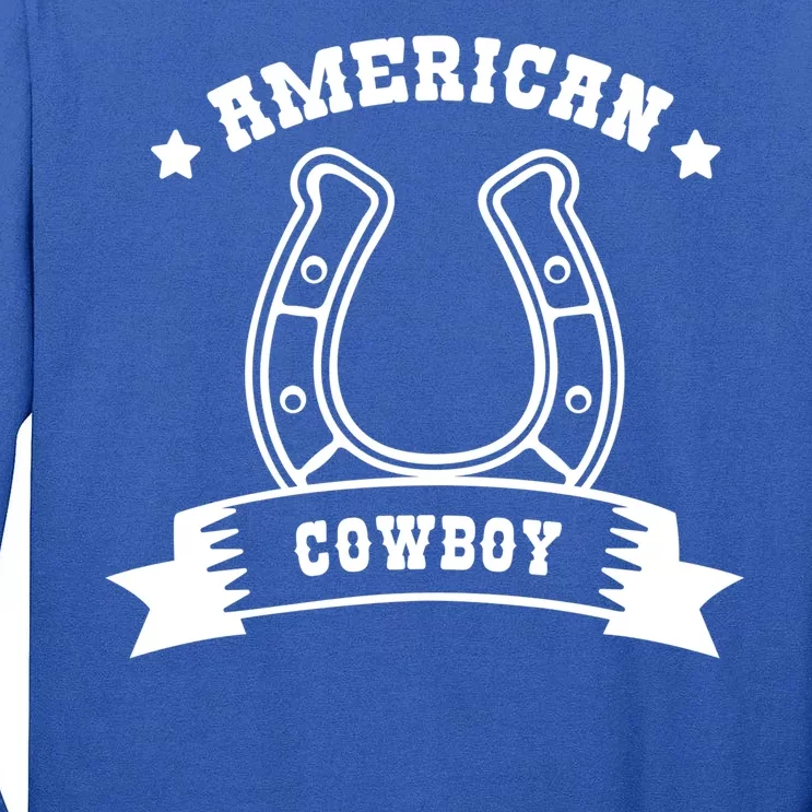 American Cowboy Vintage Tall Long Sleeve T-Shirt