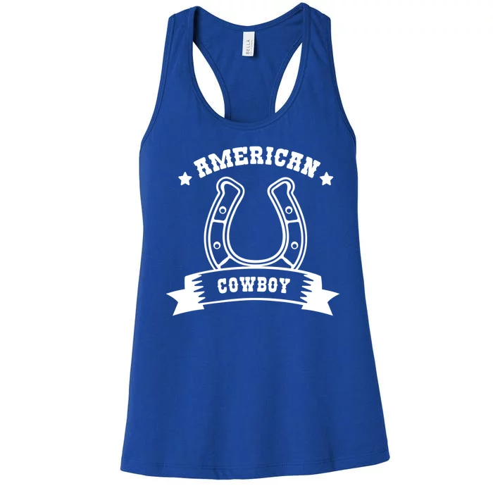 American Cowboy Vintage Women's Racerback Tank