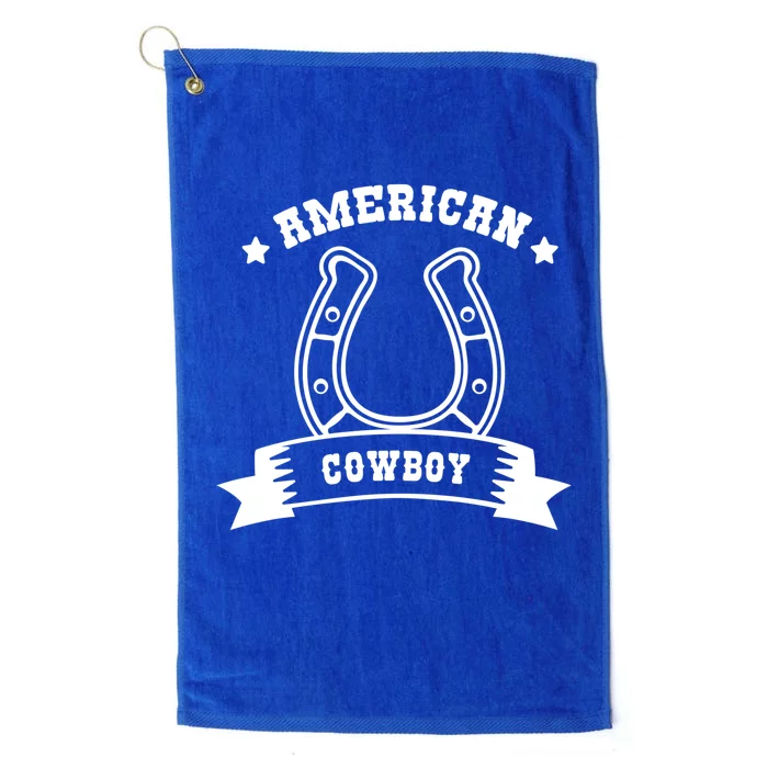 American Cowboy Vintage Platinum Collection Golf Towel