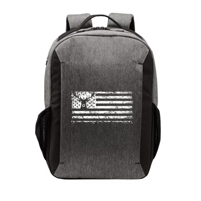 American Deer Hunting Flag Vector Backpack