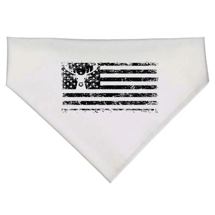 American Deer Hunting Flag USA-Made Doggie Bandana