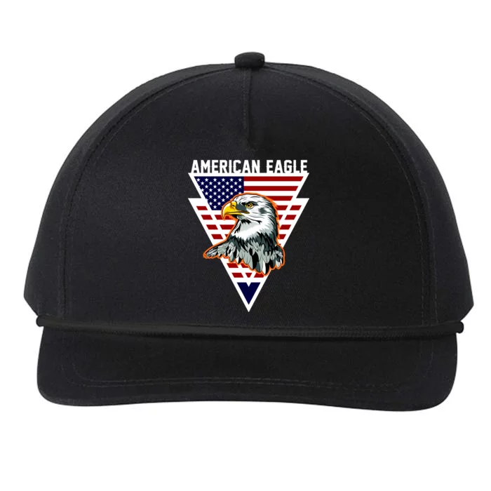 American Eagle USA Pride Snapback Five-Panel Rope Hat