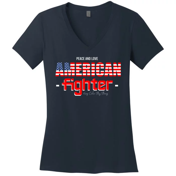 American Fighter Women's V-Neck T-Shirt