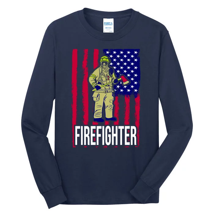 American Firefighter Tall Long Sleeve T-Shirt