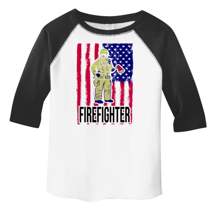 American Firefighter Toddler Fine Jersey T-Shirt