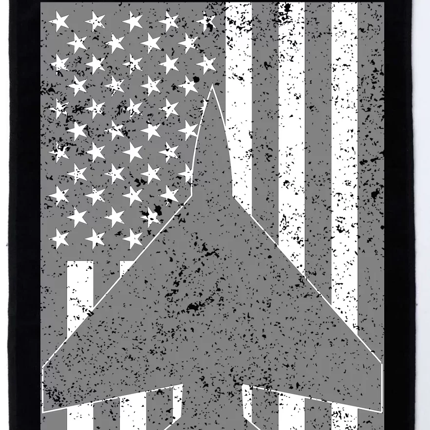 American Flag Airplane Pilot Platinum Collection Golf Towel