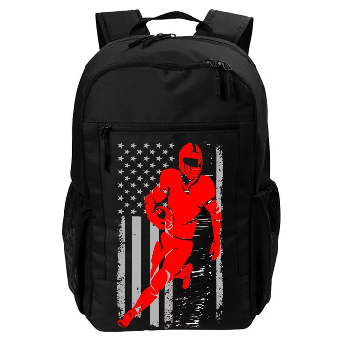 American Football Vintage Flag USA Daily Commute Backpack