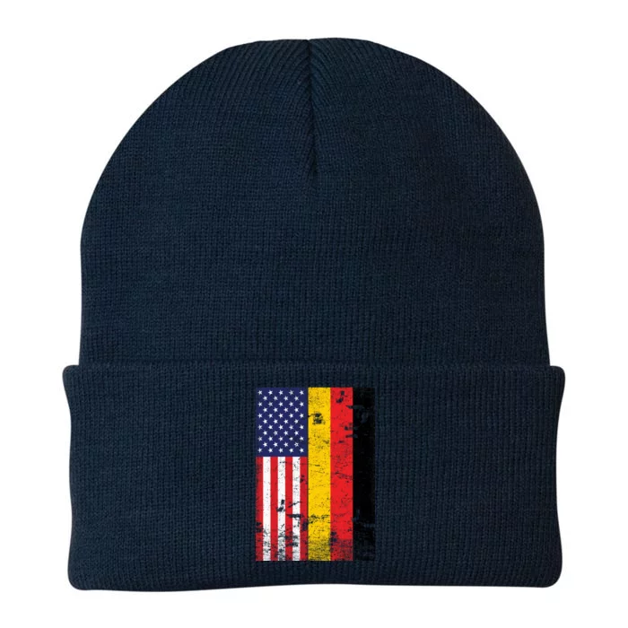 American German Flag Knit Cap Winter Beanie