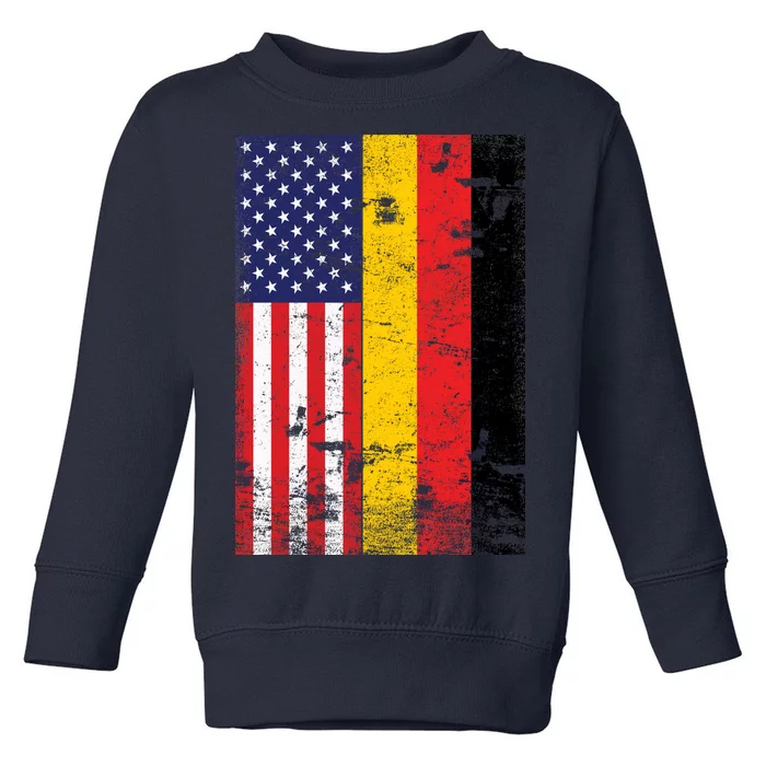 American German Flag Toddler Sweatshirt