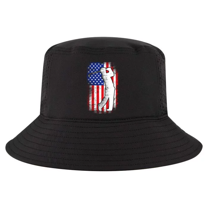 American Golf Flag Cool Comfort Performance Bucket Hat