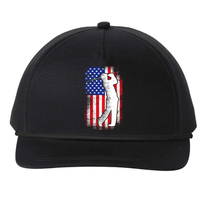 American Golf Flag Snapback Five-Panel Rope Hat