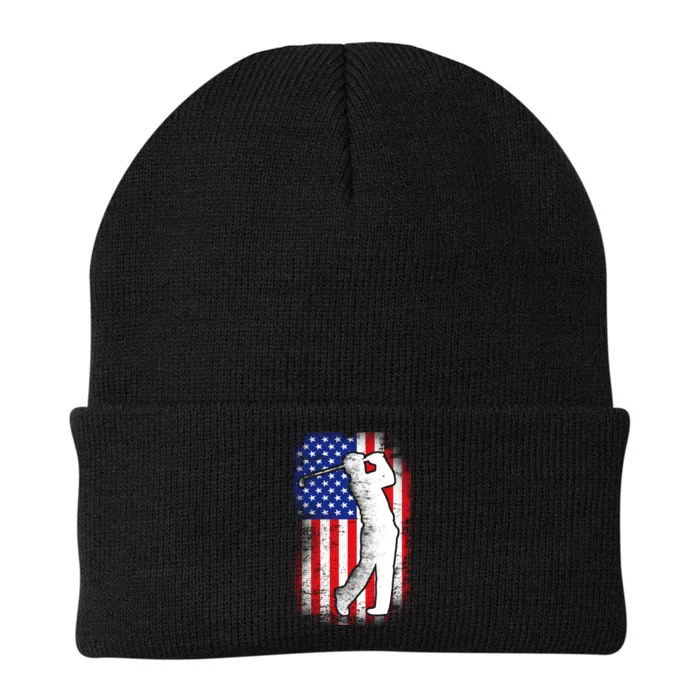 American Golf Flag Knit Cap Winter Beanie