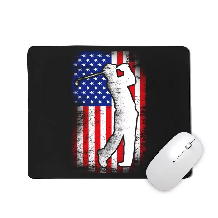 American Golf Flag Mousepad