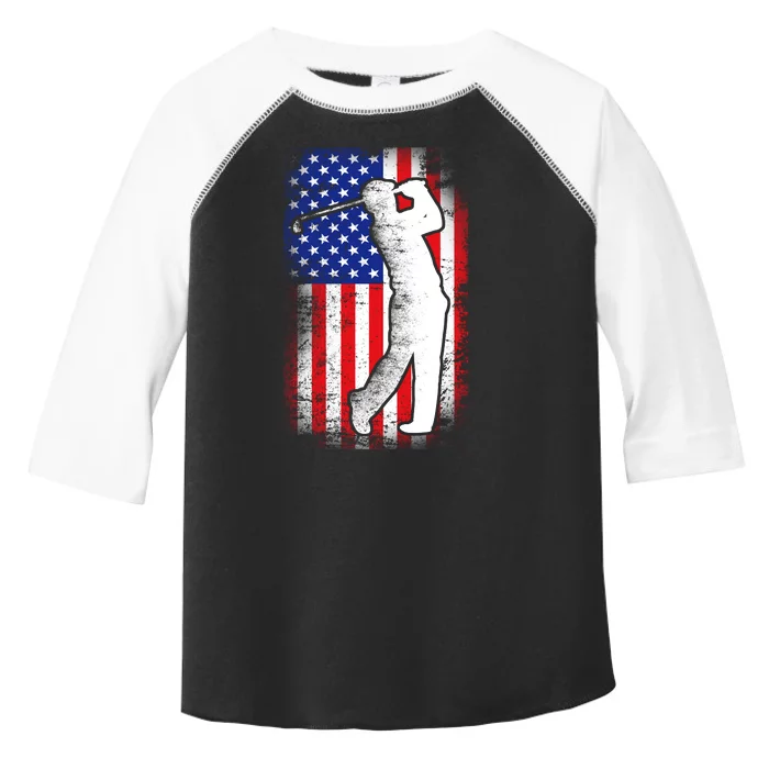 American Golf Flag Toddler Fine Jersey T-Shirt