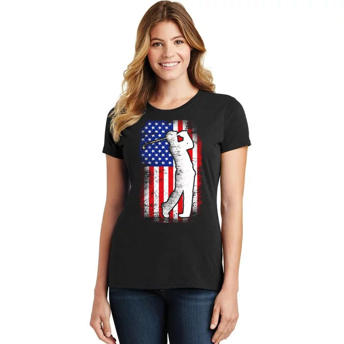 American Golf Flag Women's T-Shirt