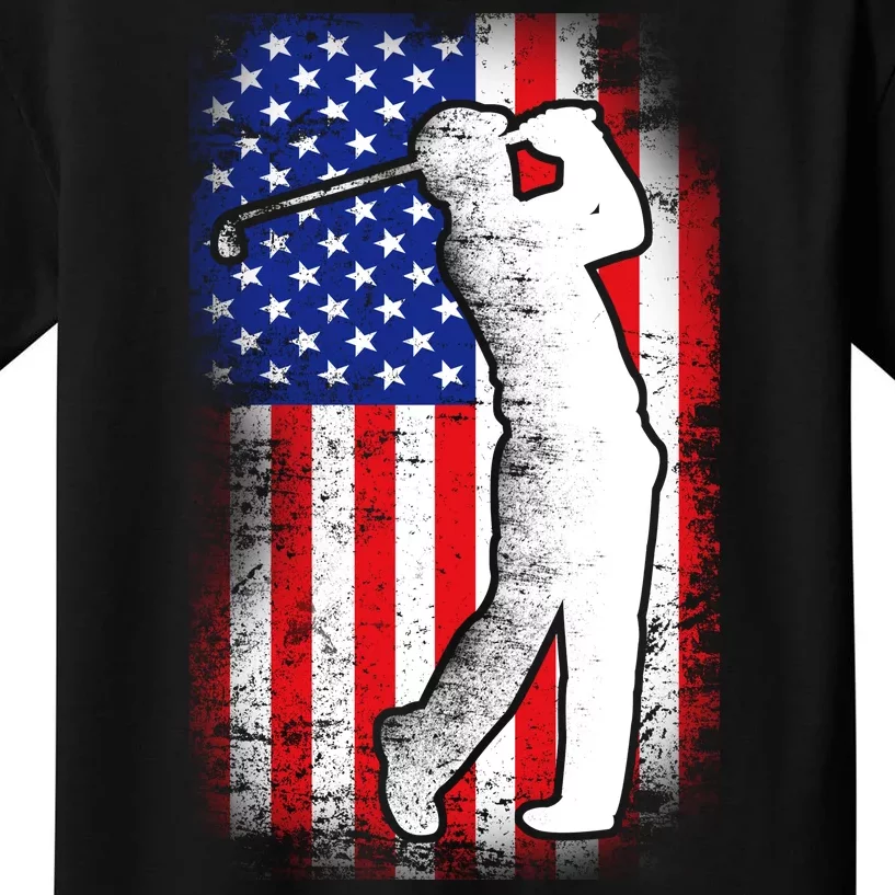 American Golf Flag Kids T-Shirt