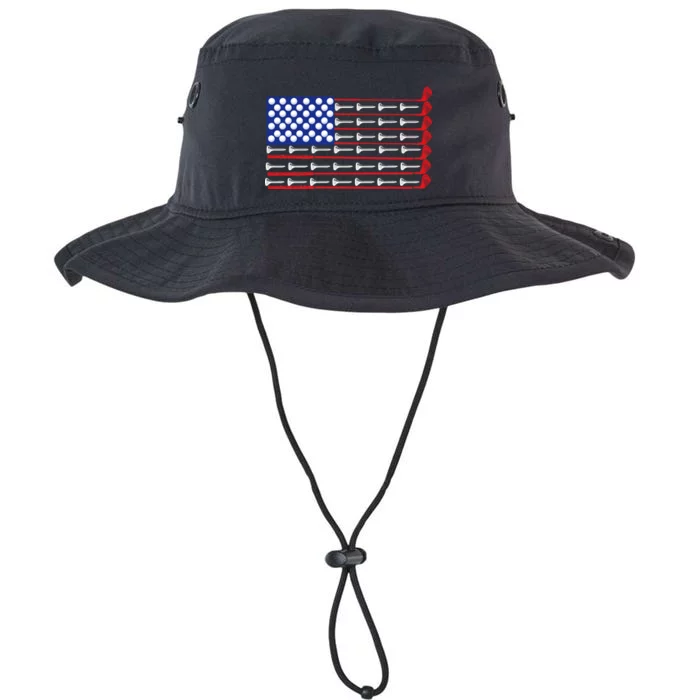 American Golf USA Flag Legacy Cool Fit Booney Bucket Hat