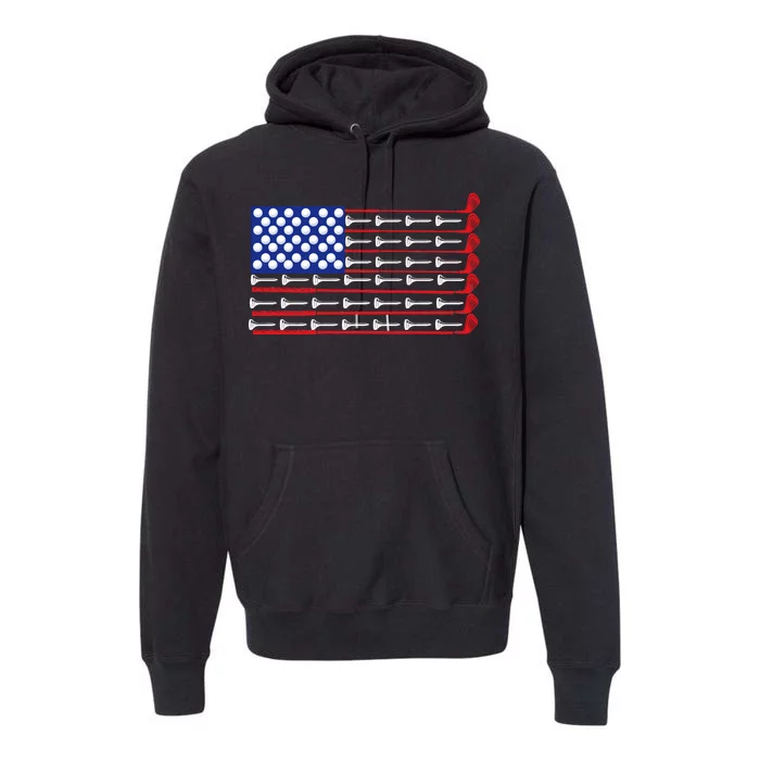 American Golf USA Flag Premium Hoodie