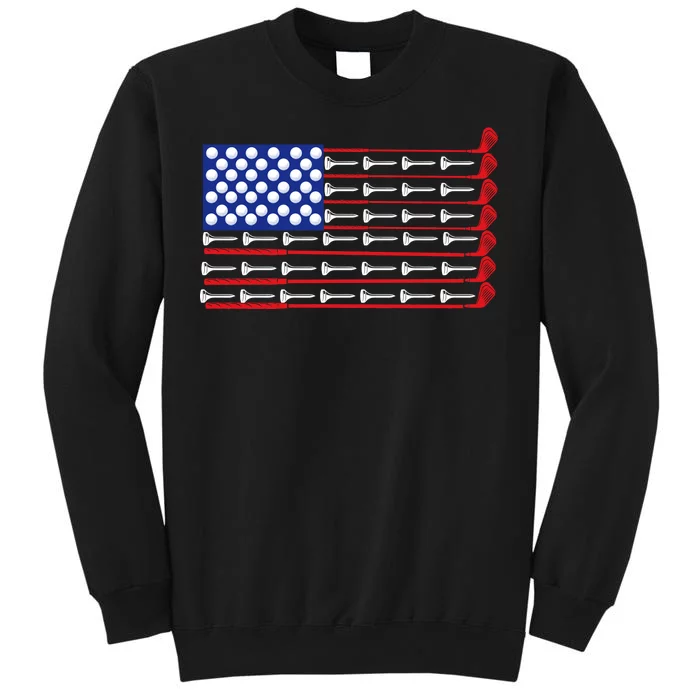 American Golf USA Flag Tall Sweatshirt