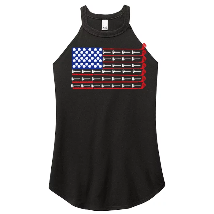 American Golf USA Flag Women’s Perfect Tri Rocker Tank