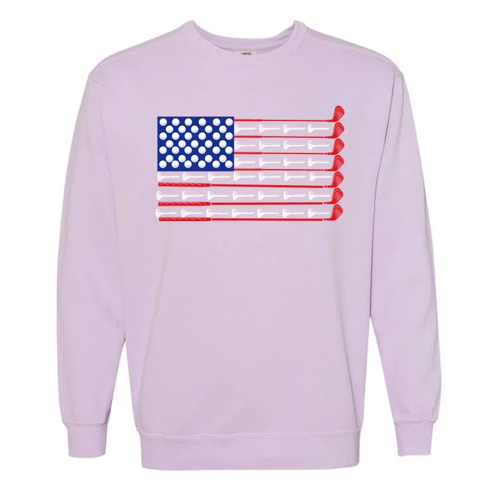 American Golf USA Flag Garment-Dyed Sweatshirt