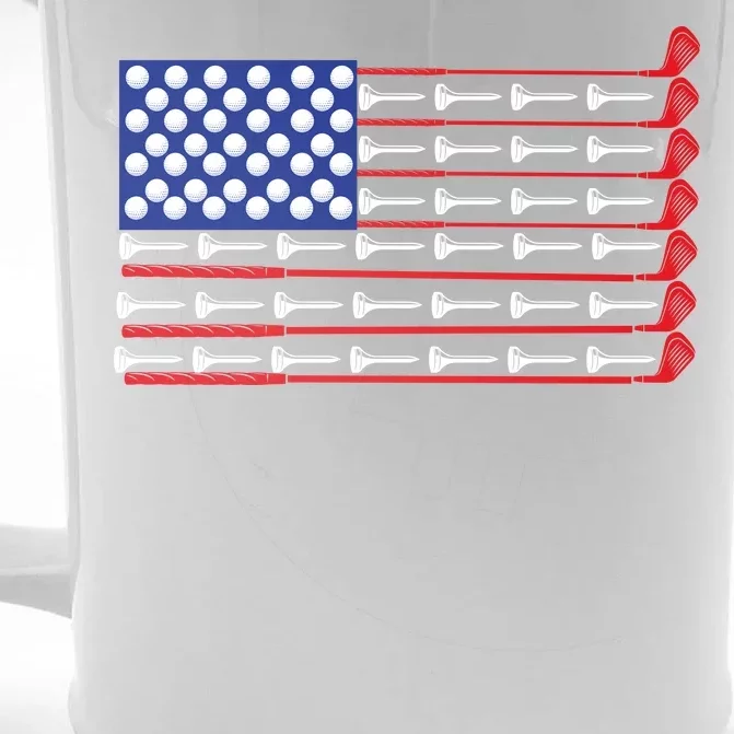 American Golf USA Flag Front & Back Beer Stein