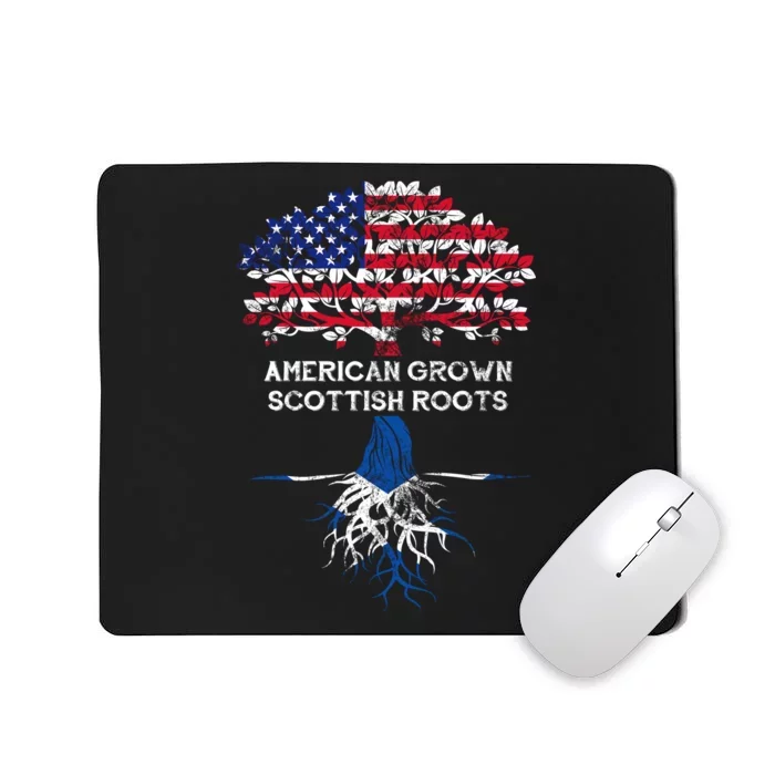 American Grown Scottish Roots Mousepad